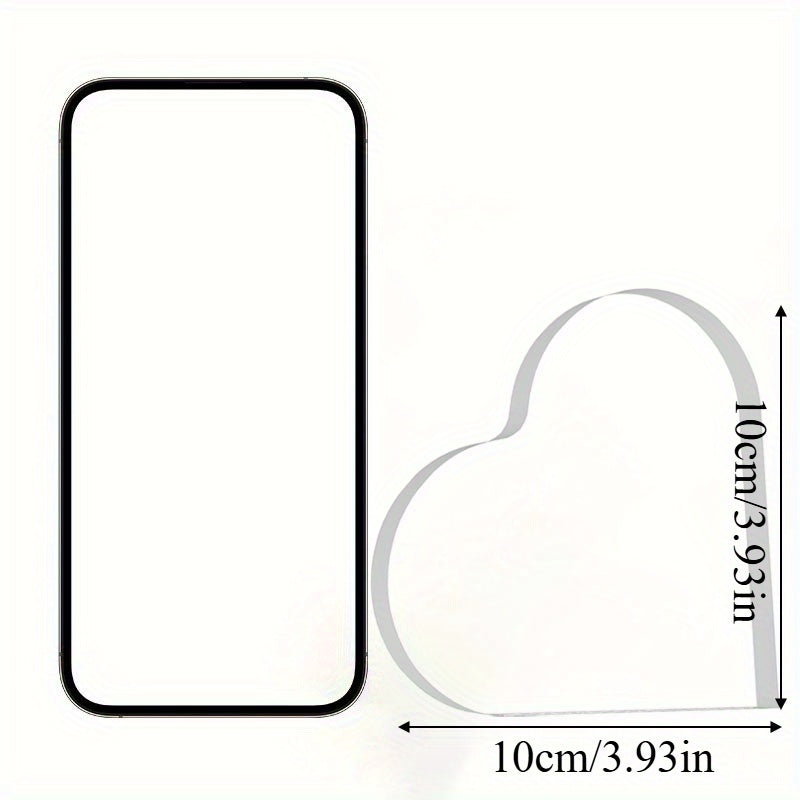 Acrylic Heart Plaque
