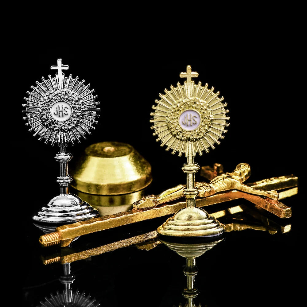2 pcs Holy Communion Religious JHS Statue