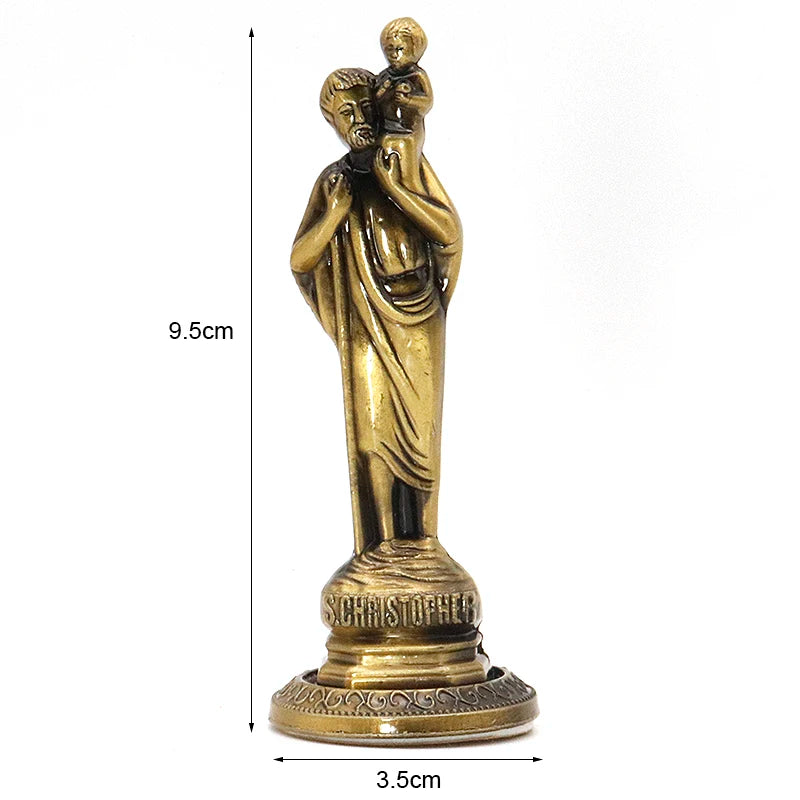 7pcs Saints church figurine icons