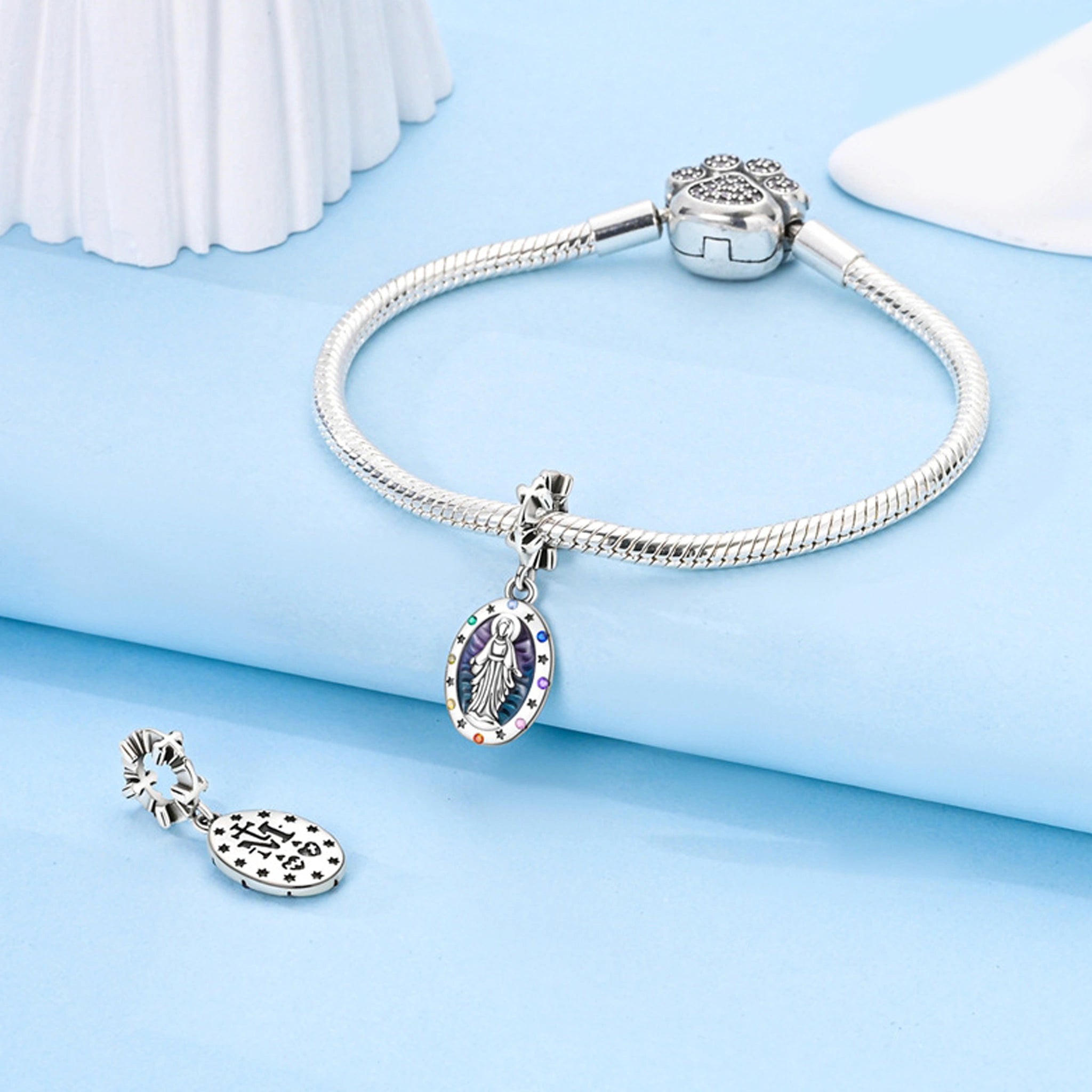 Silver Marian Bracelet