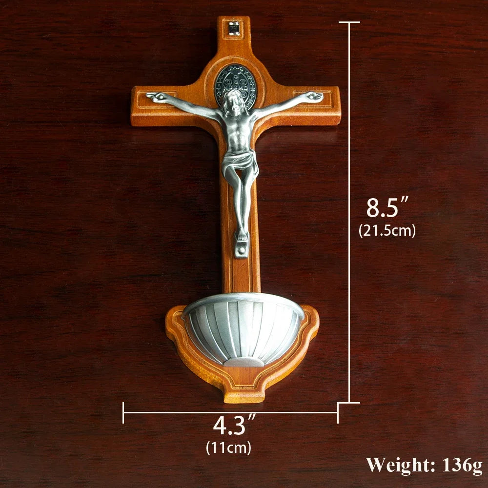 Cruz de agua bendita