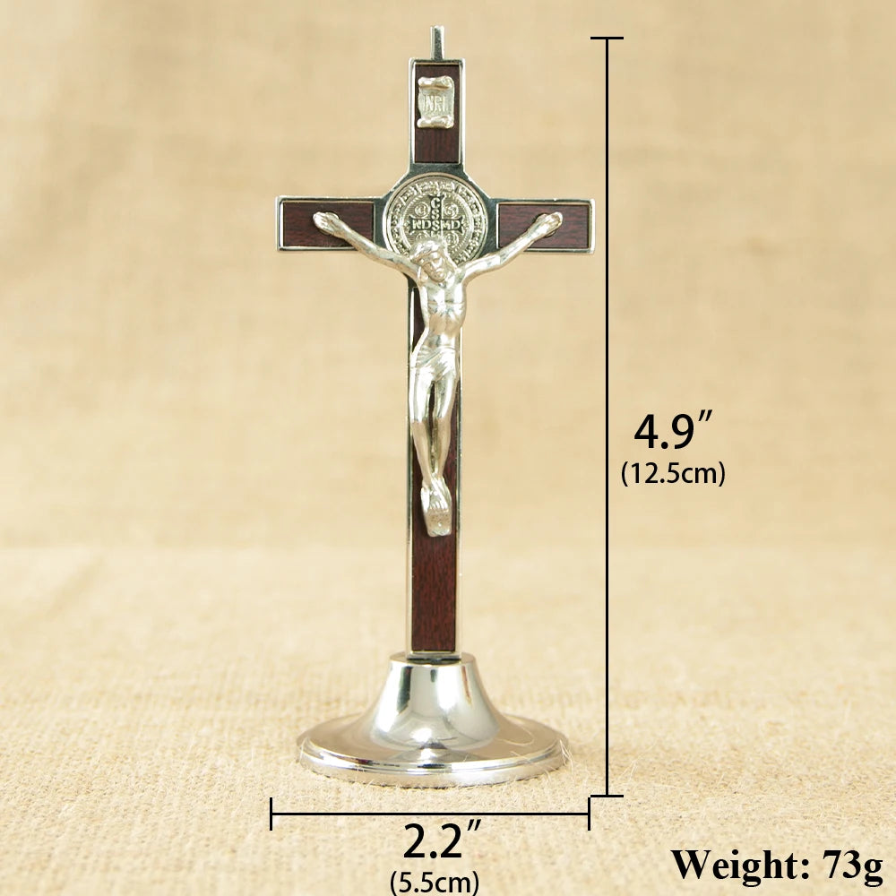 Jesus Crucifix Table Statue