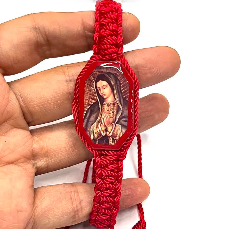 Woven Guadalupe adjustable bracelet