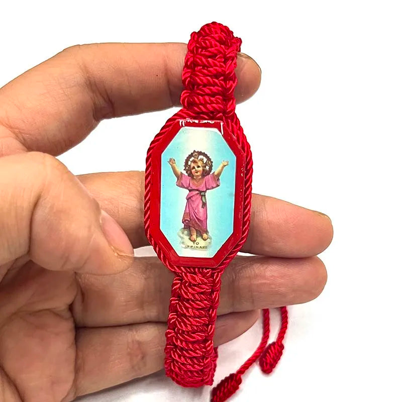 Woven Guadalupe adjustable bracelet
