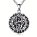 Saint Francis Pendant Necklace