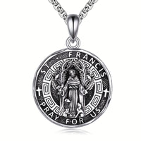 Saint Francis Pendant Necklace