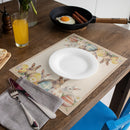 Easter Placemats (Set) Farmhouse Spring Kitchen Decor Linen