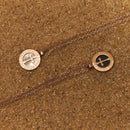 Collar con cruz de afirmación, regalo elegante