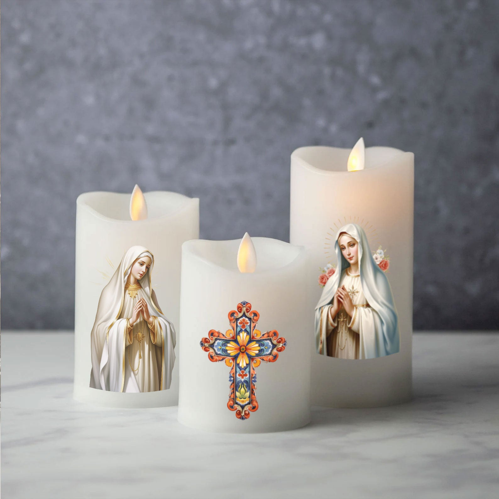 DIY Electronic Prayer Candles