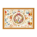 Easter Placemats (Set) Farmhouse Spring Kitchen Decor Linen