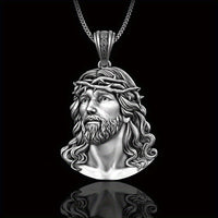 Vintage Necklaces Amulet Creative Jewelry Jesus Pendant Necklace