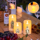 Velas de oración electrónicas caseras