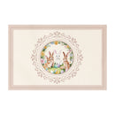 Easter Placemats (Set) Farmhouse Spring Kitchen Decor Linen