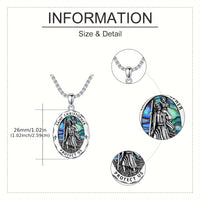 St Christopher Medal Necklace