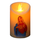 Lámpara de velas de Jesucristo LED Vela electrónica Vela de té Funciona con pilas 
