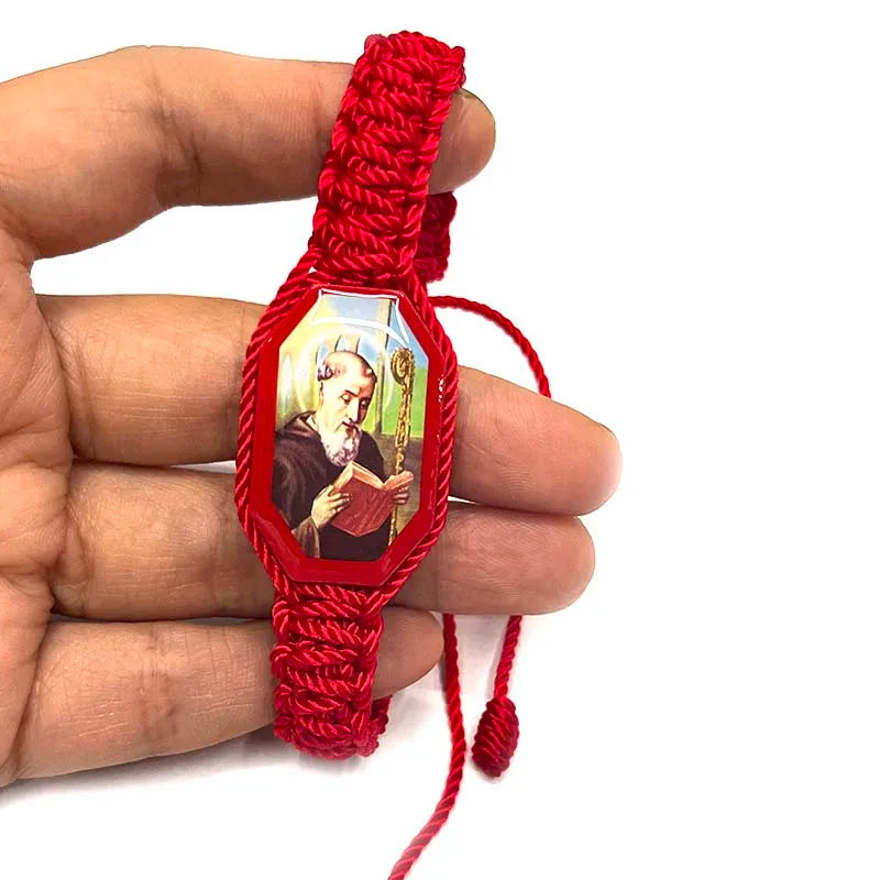 Woven Guadalupe adjustable bracelet