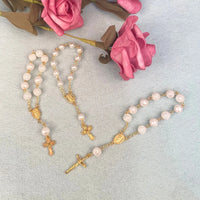 Acrylic Ball Beads Cross Rosary Beads Christening Favor