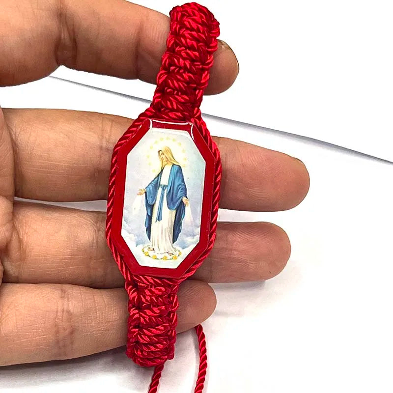 Woven Guadalupe adjustable bracelet