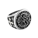 Archangel St Saint Michael Ring Size 7-15