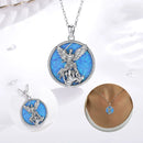 925 Sterling Silver Necklace Saint Michael Archangel