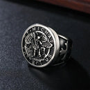 Archangel St Saint Michael Ring Size 7-15