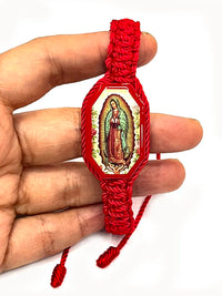 Woven Guadalupe adjustable bracelet
