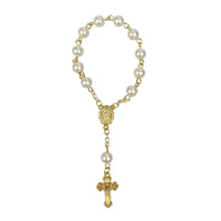 Acrylic Ball Beads Cross Rosary Beads Christening Favor