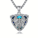 925 Sterling St Michael Pendant Necklace