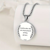 Saint Francis Pendant Necklace